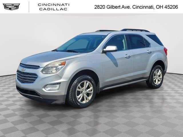 2017 Chevrolet Equinox LT in Silver Ice Metallic — front three-quarter view